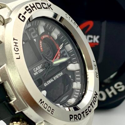Relógio G-Shock Metal Tokyo  - Pulseira de metal Prata A prova dagua