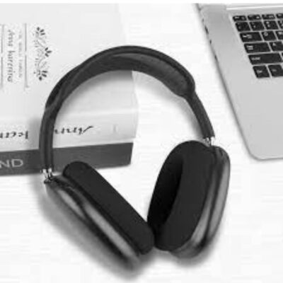 Fone de Ouvido Headphone Air Sem Fio Bluetooth Headset Confortavel Over-ear Max (Preto) - Imagem 7