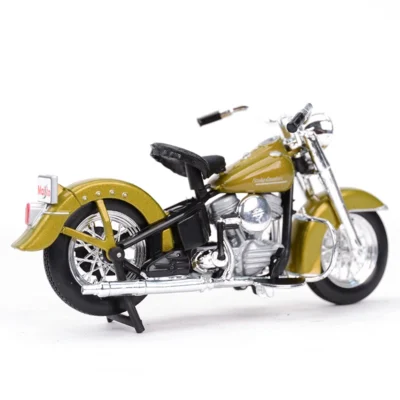 Harley-Davidson 1953 74FL HYDRA Glide Blue Maisto 1:18 - Imagem 3