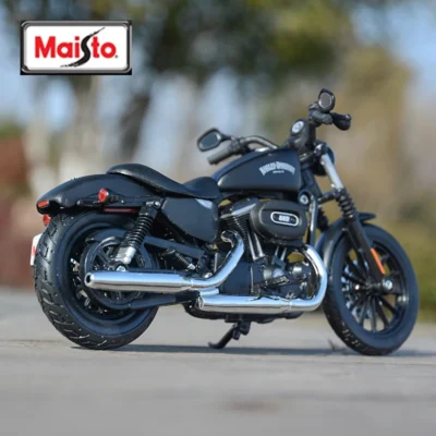 Maisto 1:12 Harley Davidson 2014 Sportster Iron 883 - Imagem 2