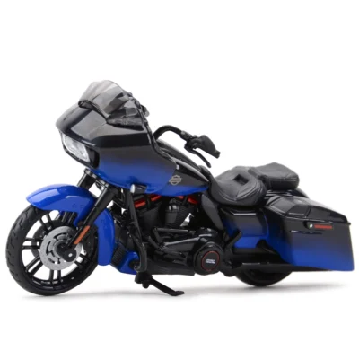 Harley Davidson 2018 CVO Road Glide Gery Maisto 1:18 - Imagem 2