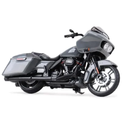 Harley Davidson 2018 CVO Road Glide Gery Maisto 1:18 - Imagem 3