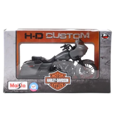 Harley Davidson 2018 CVO Road Glide Gery Maisto 1:18 - Imagem 6
