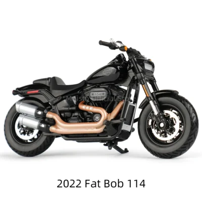 Harley-Davidson 2022 Fat Bob 114 Maisto 1:18 - Imagem 8
