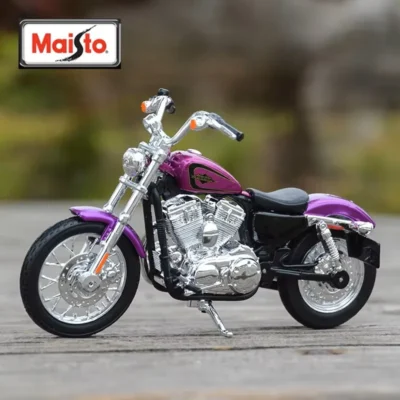 Harley Davidson 2013 XL 1200V Seventy-Two Maisto 1:18 - Imagem 7