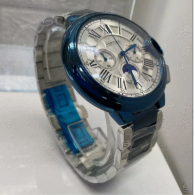 Relogio Cartier Funcional Dourado/Preto - Imagem 10