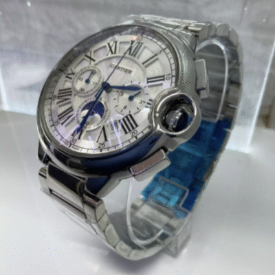Relogio Cartier Funcional Dourado/Preto - Imagem 5